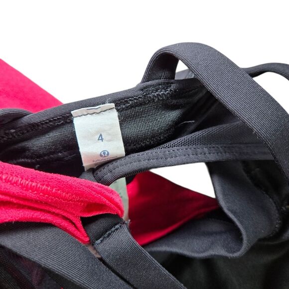 ❤️FINAL SALE❤️ Lululemon Nouveau Limits Tank - Boom Juice/Black - Picture 9 of 10